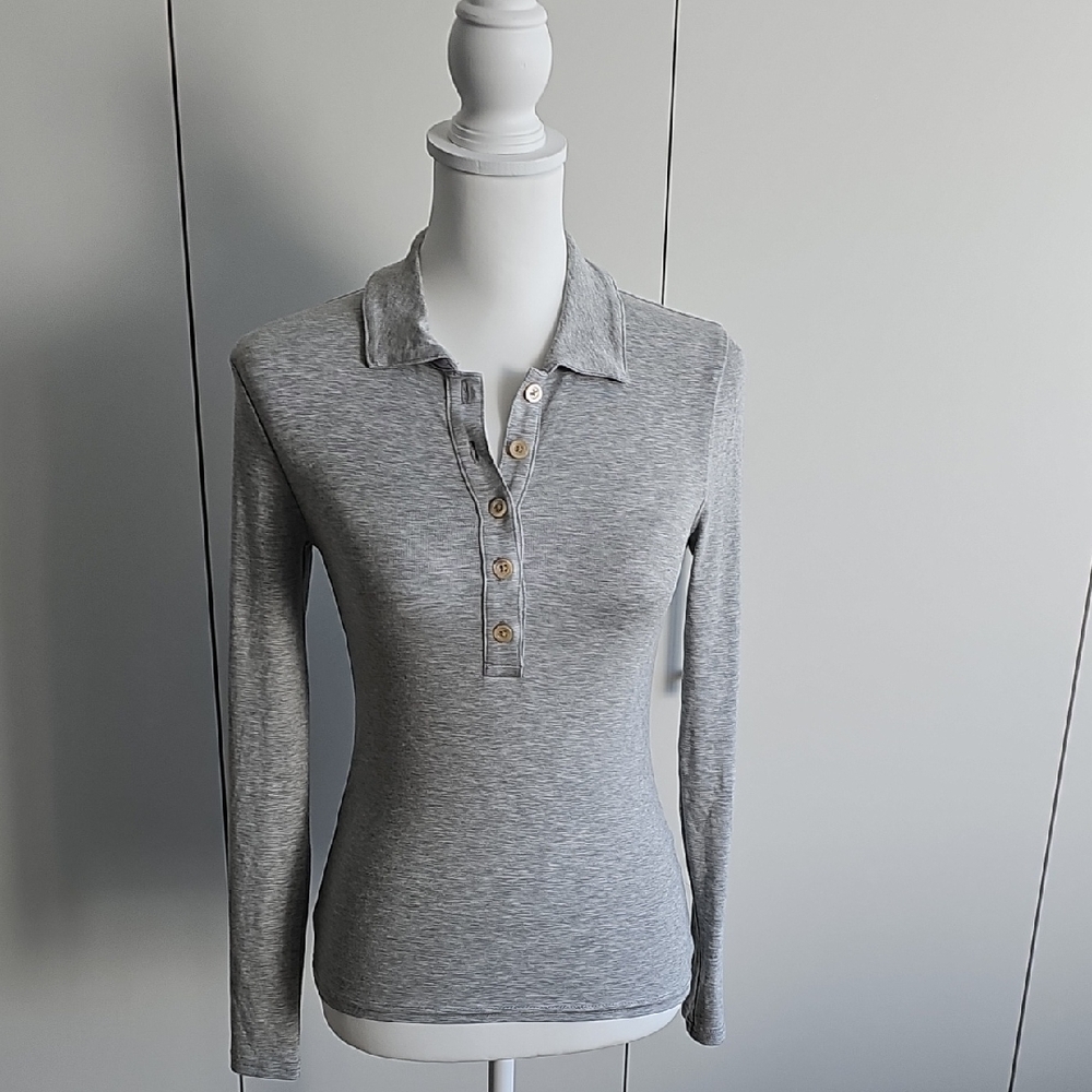 J. Crew Gray Button Down Shirt